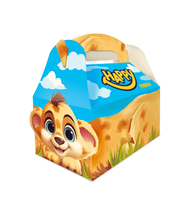 Kartonik Happy Menu Lew