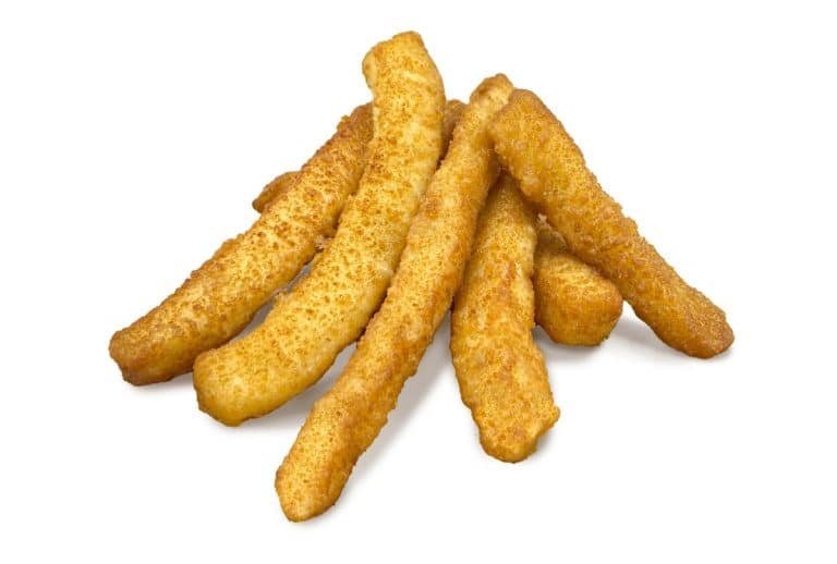 Stripsy z kałamarnicy w panierze