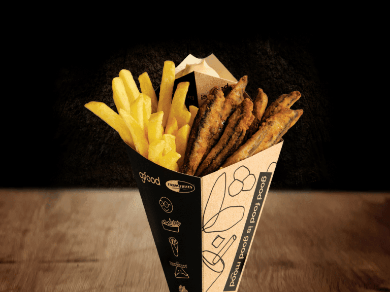 Lightly battered anchovies