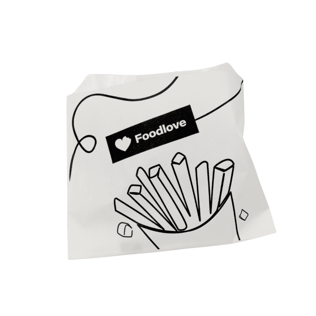 Sachet for fries 115x100